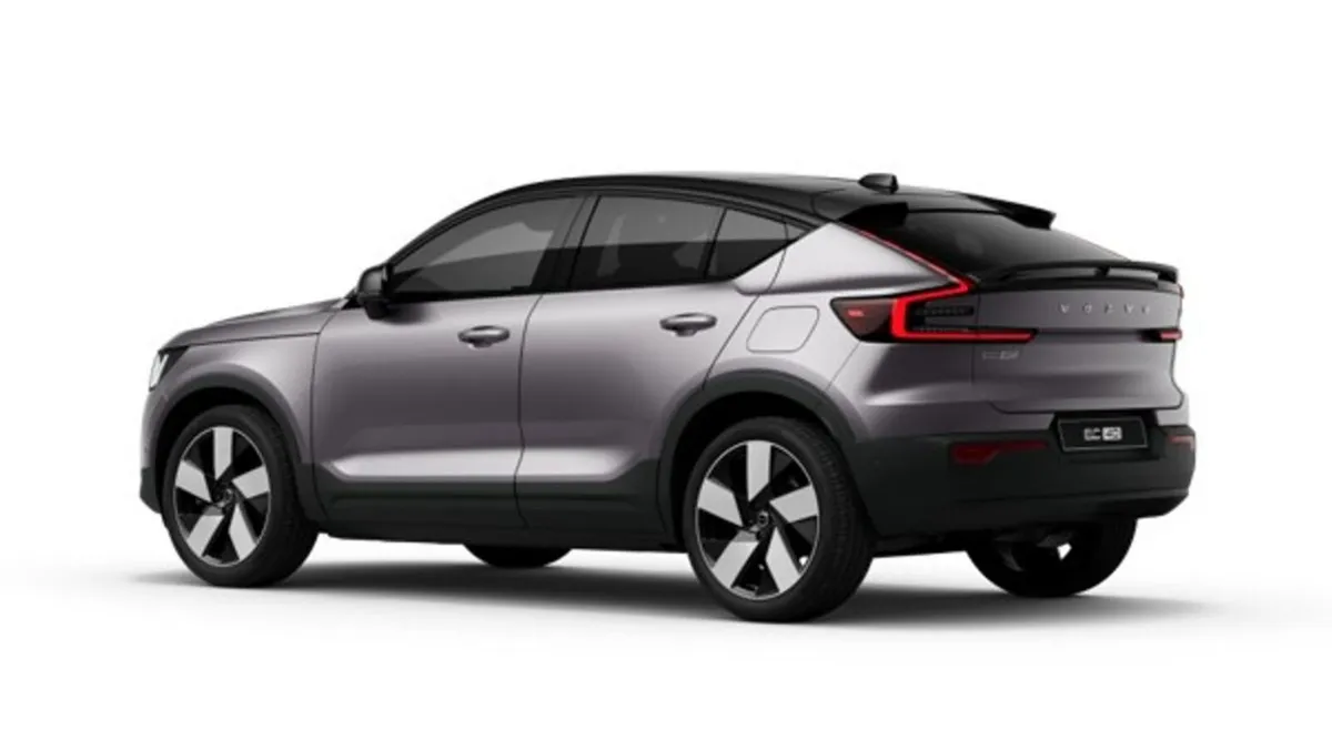 Volvo EC40 SUV, Electric, 2027, Silver