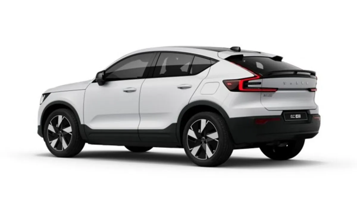 Volvo EC40 SUV, Electric, 2027, White