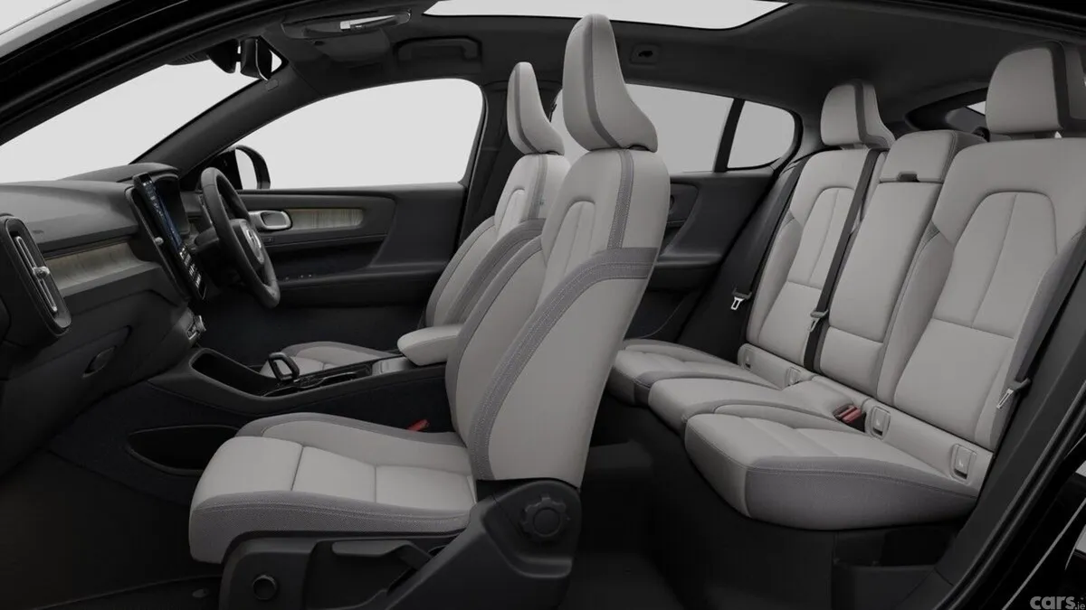 Volvo EC40 SUV, Electric, 2027, White