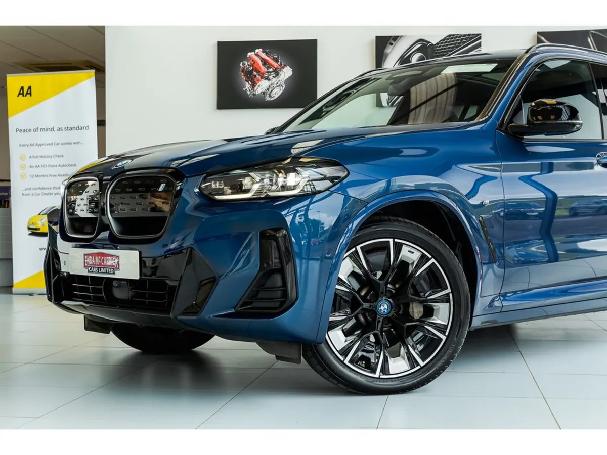 BMW iX3 Estate, Electric, 2022, Blue