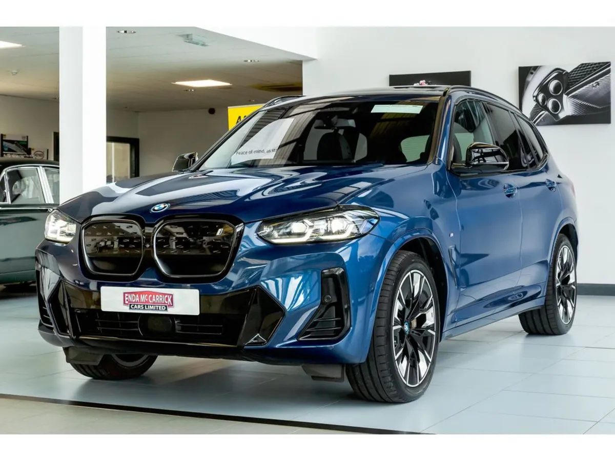 BMW iX3 Estate, Electric, 2022, Blue