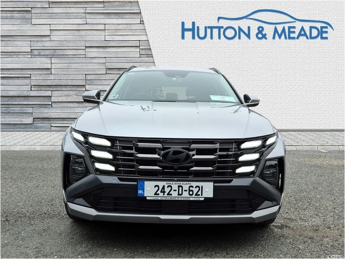 Hyundai Tucson SUV, Petrol Hybrid, 2024, Silver