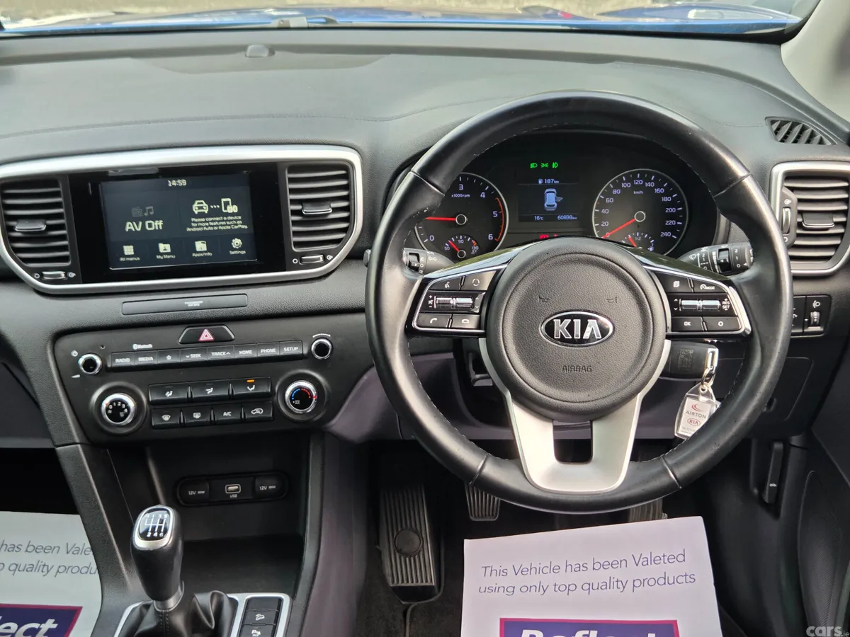 Kia Sportage SUV, Diesel, 2019, Blue