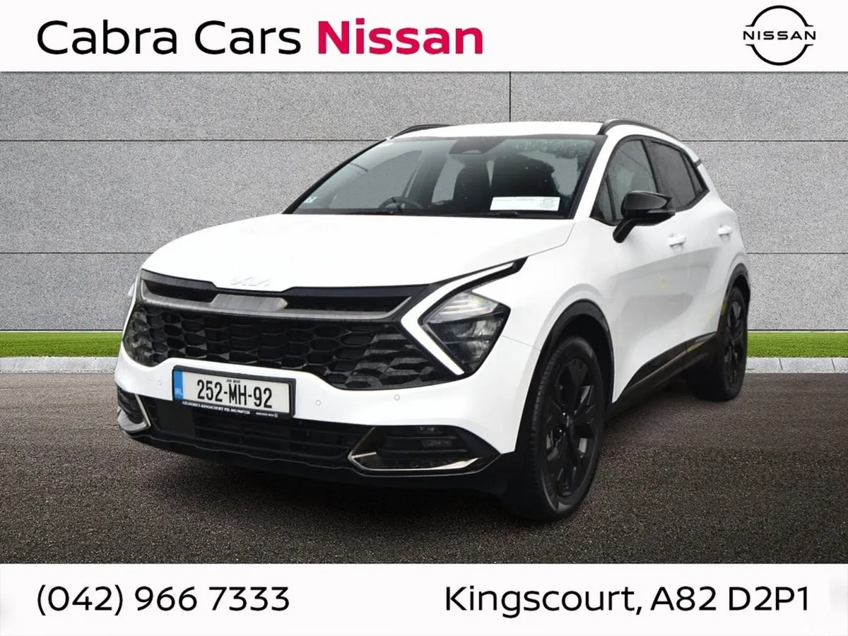 Kia Sportage SUV, Petrol Plug-in Hybrid, 2025, White