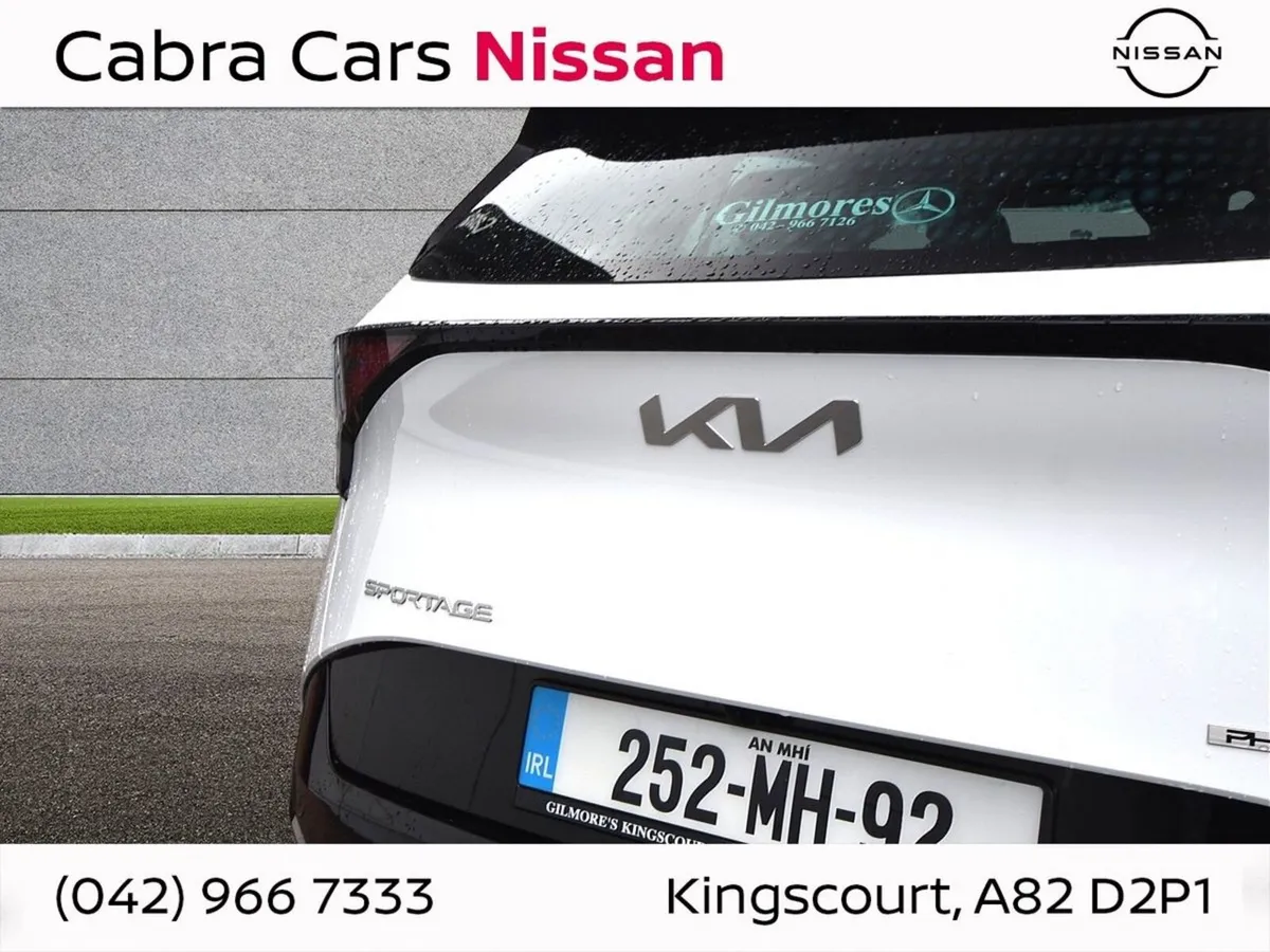 Kia Sportage SUV, Petrol Plug-in Hybrid, 2025, White