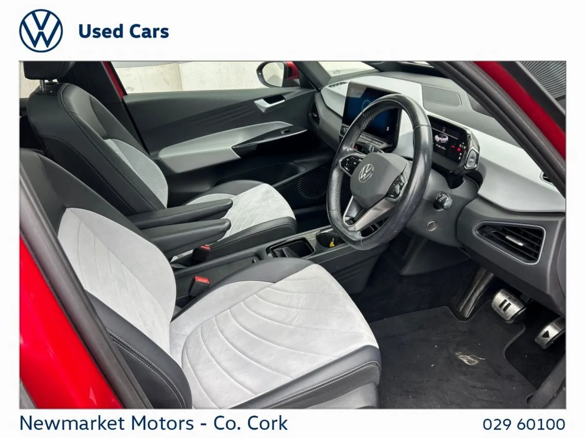 Volkswagen ID.3 Hatchback, Electric, 2022, Red