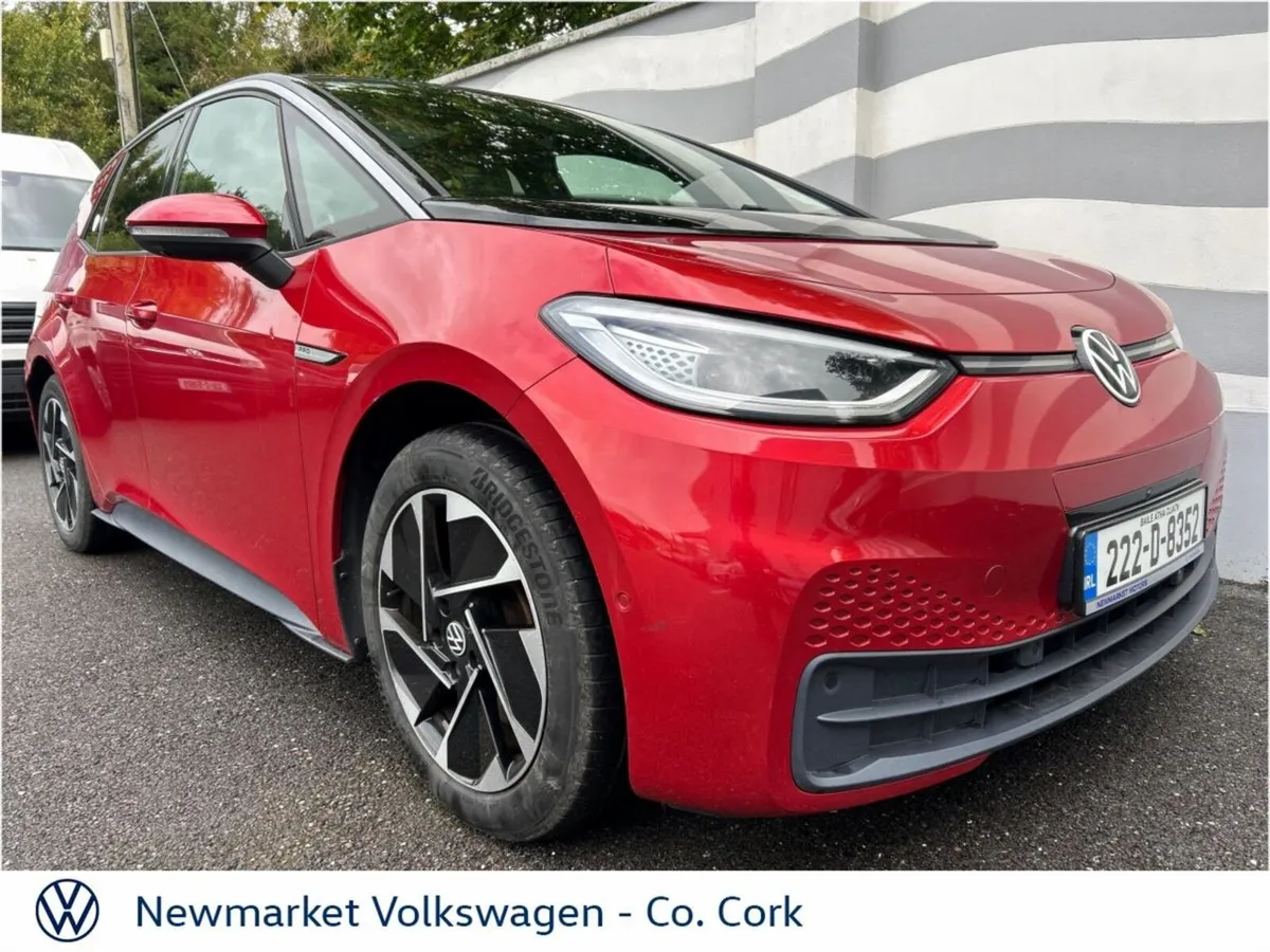 Volkswagen ID.3 Hatchback, Electric, 2022, Red