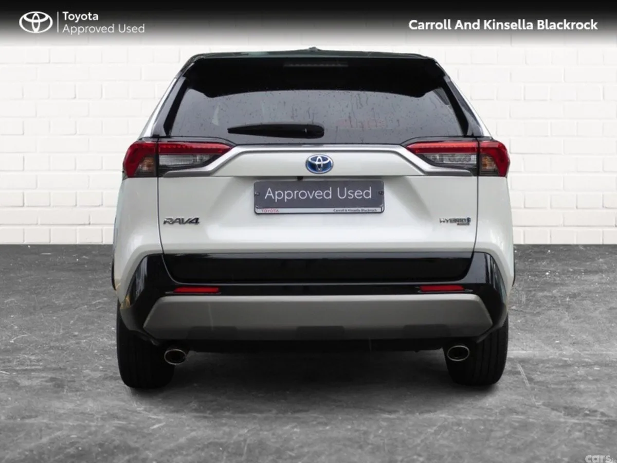 Toyota RAV4 SUV, Petrol Hybrid, 2021, White