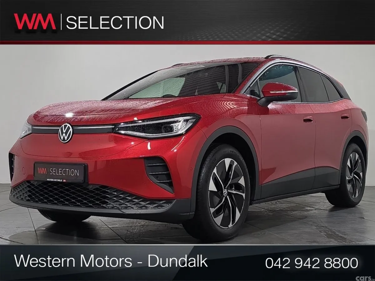 Volkswagen ID.4 Estate, Electric, 2026, Red