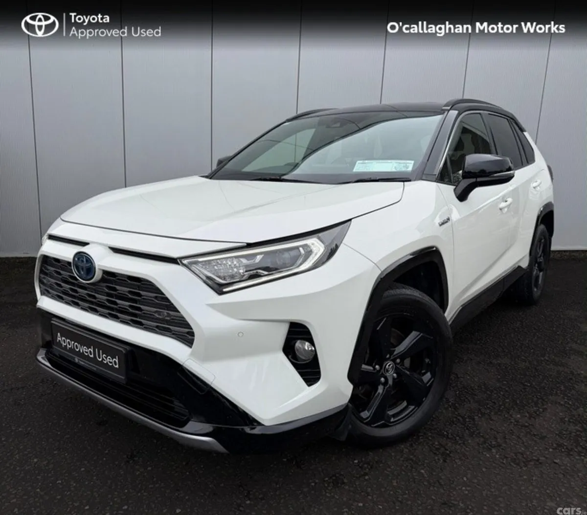 Toyota RAV4 SUV, Petrol Hybrid, 2019, White