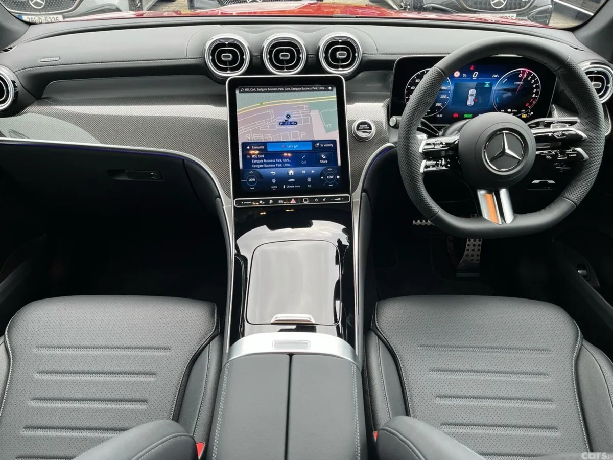 Mercedes-Benz GLC SUV, Petrol Hybrid, 2026, Red