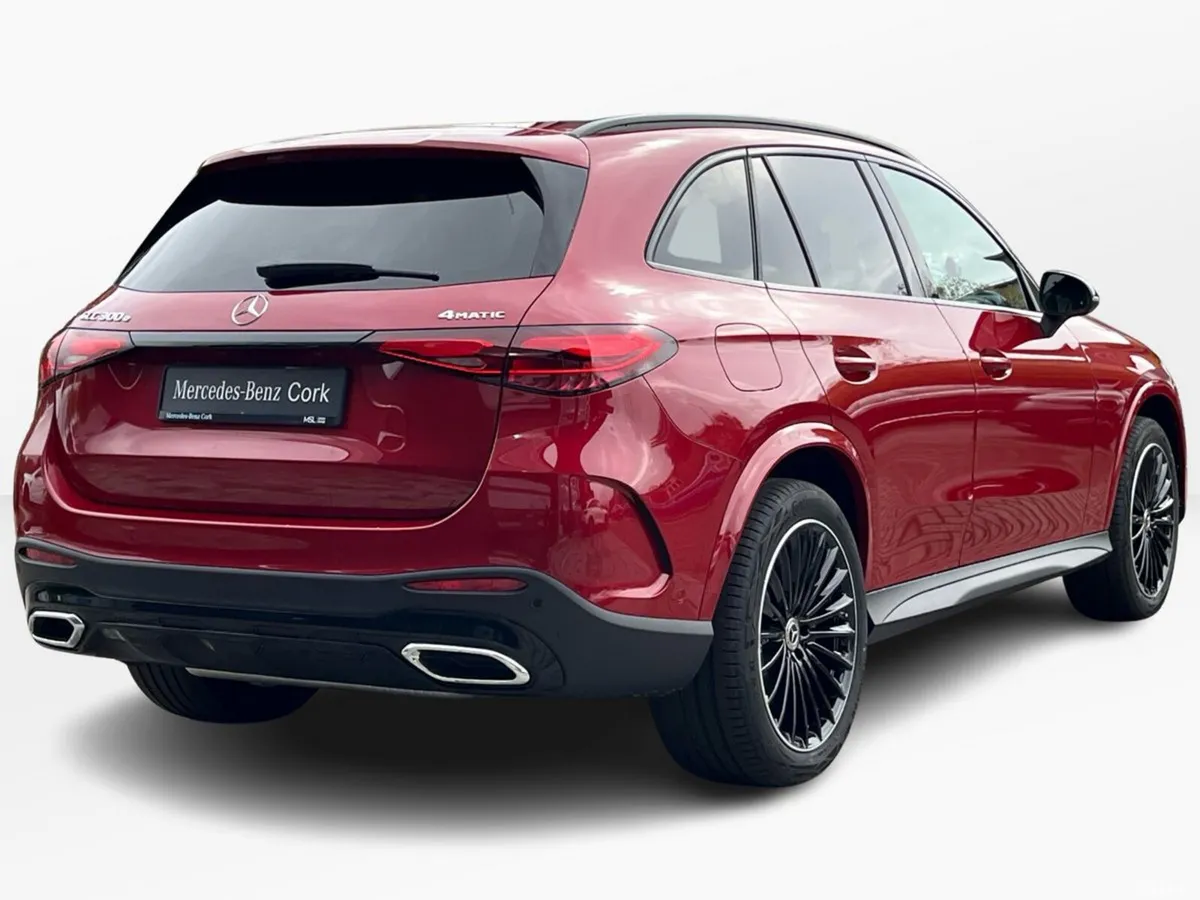 Mercedes-Benz GLC SUV, Petrol Hybrid, 2026, Red