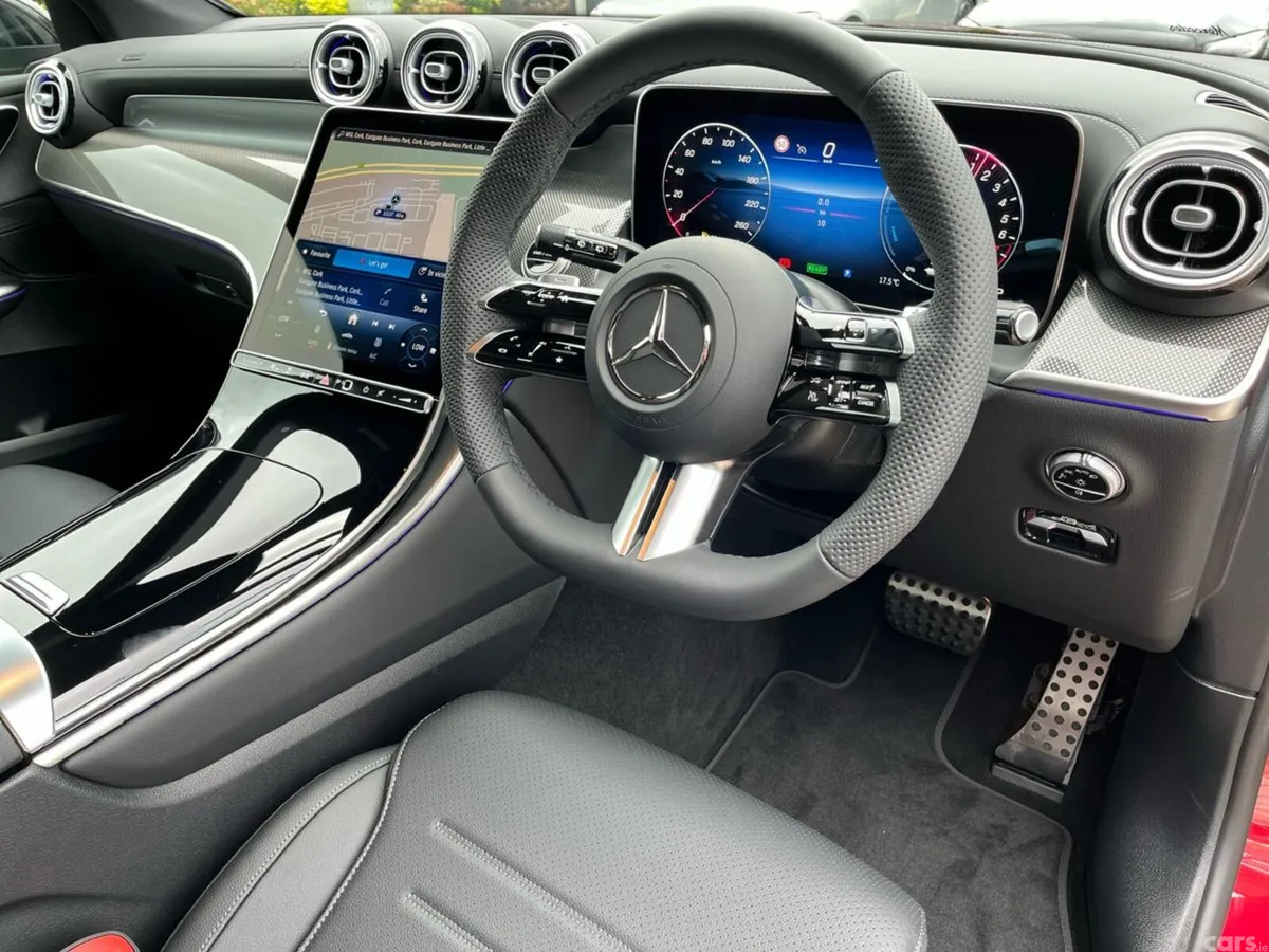 Mercedes-Benz GLC SUV, Petrol Hybrid, 2026, Red