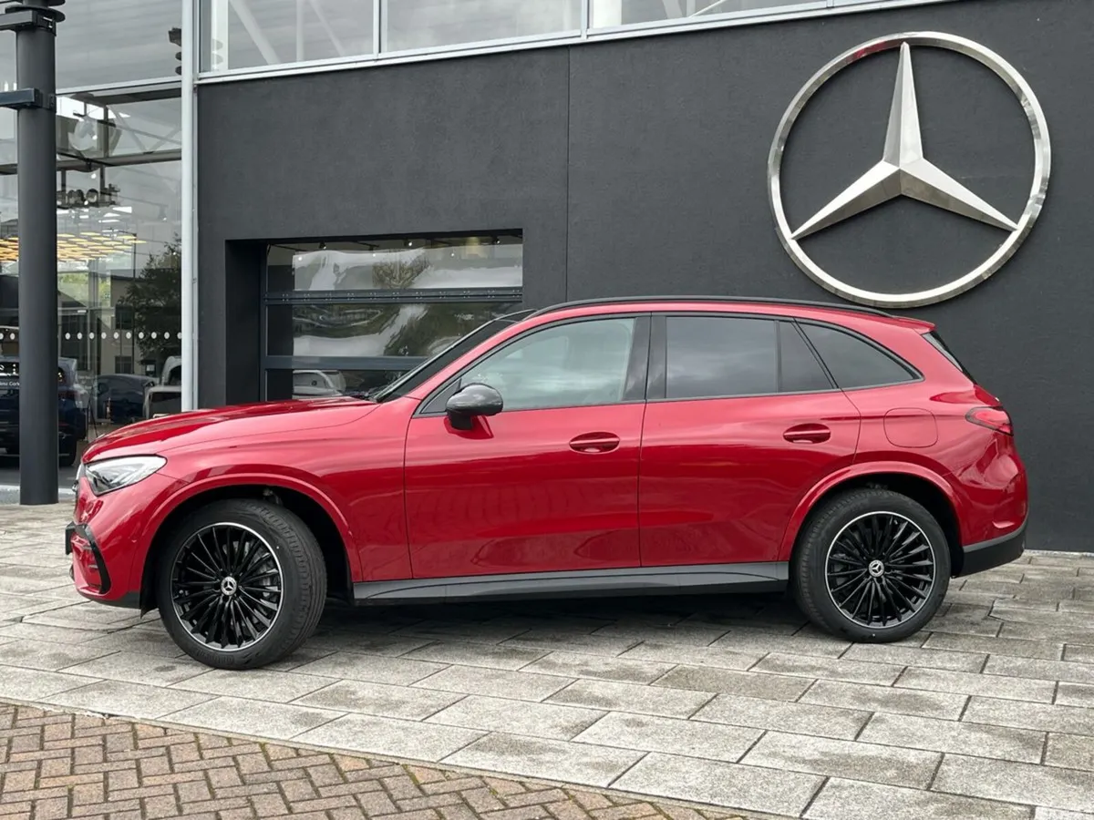 Mercedes-Benz GLC SUV, Petrol Hybrid, 2026, Red