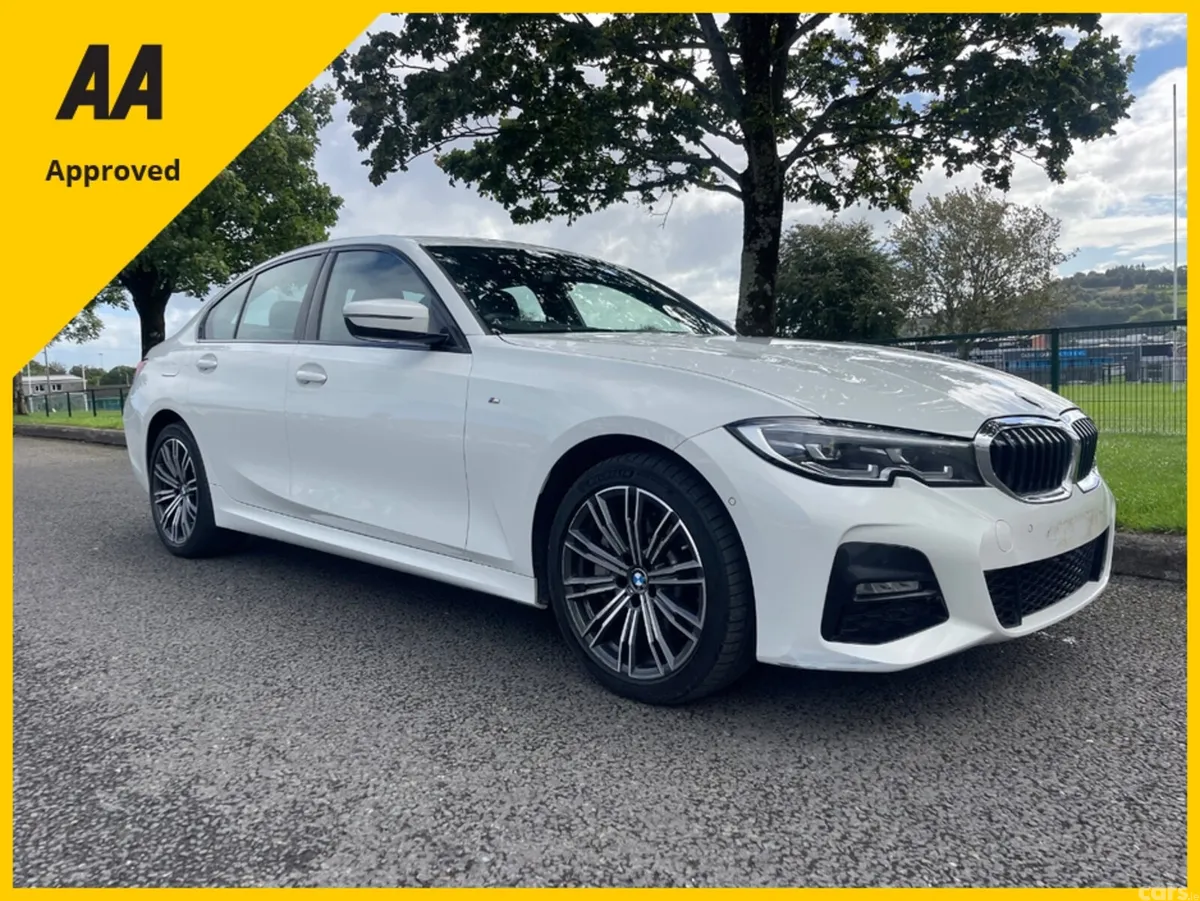 BMW 3-Series Saloon, Petrol Hybrid, 2021, White