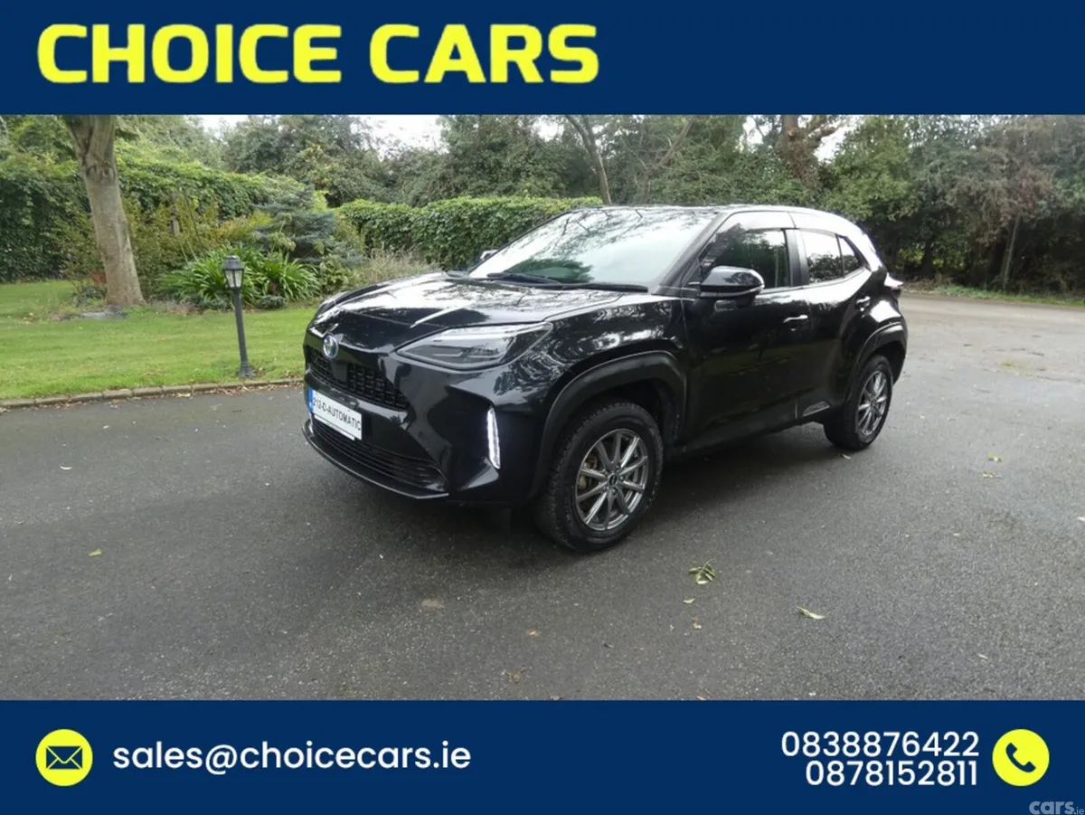 Toyota Yaris Cross Hatchback, Petrol Hybrid, 2021, Black