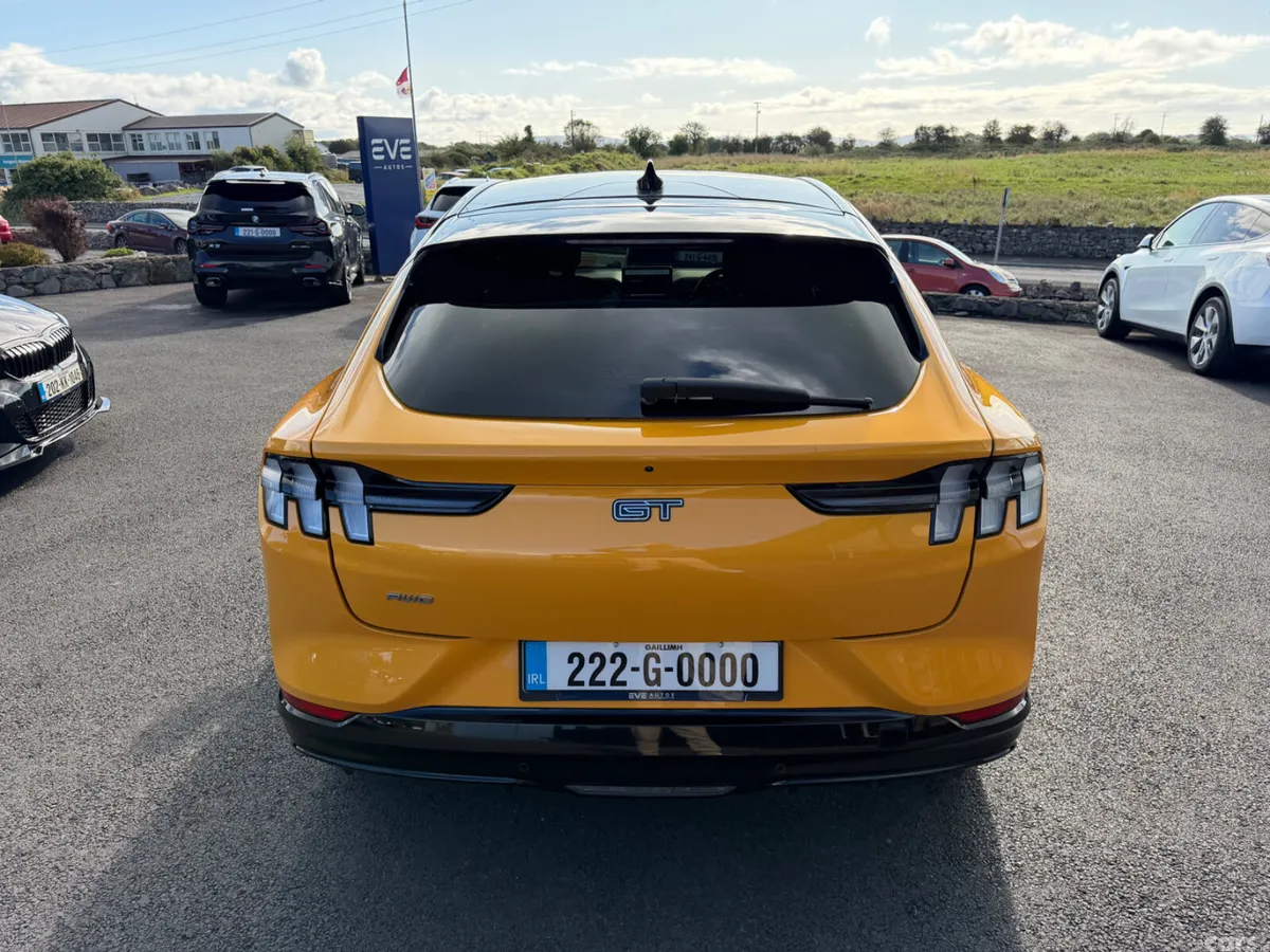 Ford Mustang Mach-E Hatchback, Electric, 2022, Orange