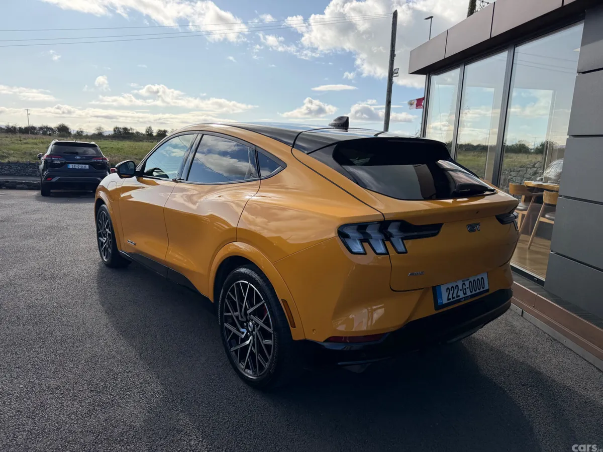 Ford Mustang Mach-E Hatchback, Electric, 2022, Orange