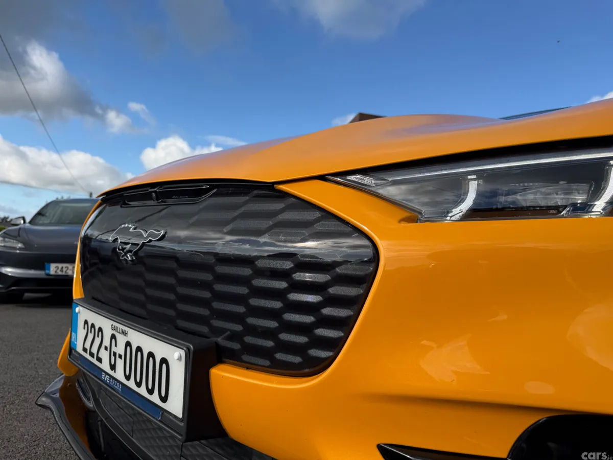 Ford Mustang Mach-E Hatchback, Electric, 2022, Orange