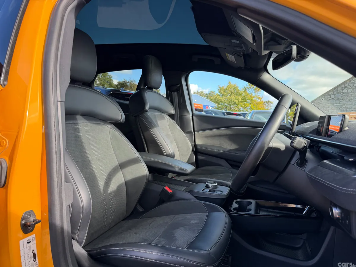 Ford Mustang Mach-E Hatchback, Electric, 2022, Orange
