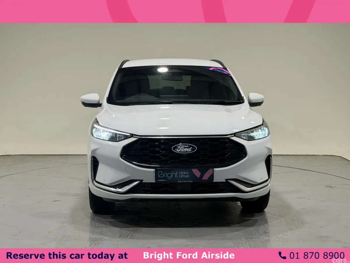 Ford Kuga SUV, Petrol Plug-in Hybrid, 2026, White