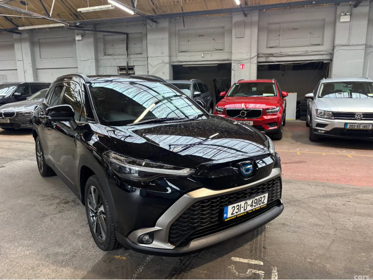 Toyota Corolla Cross SUV, Petrol Hybrid, 2023, Black