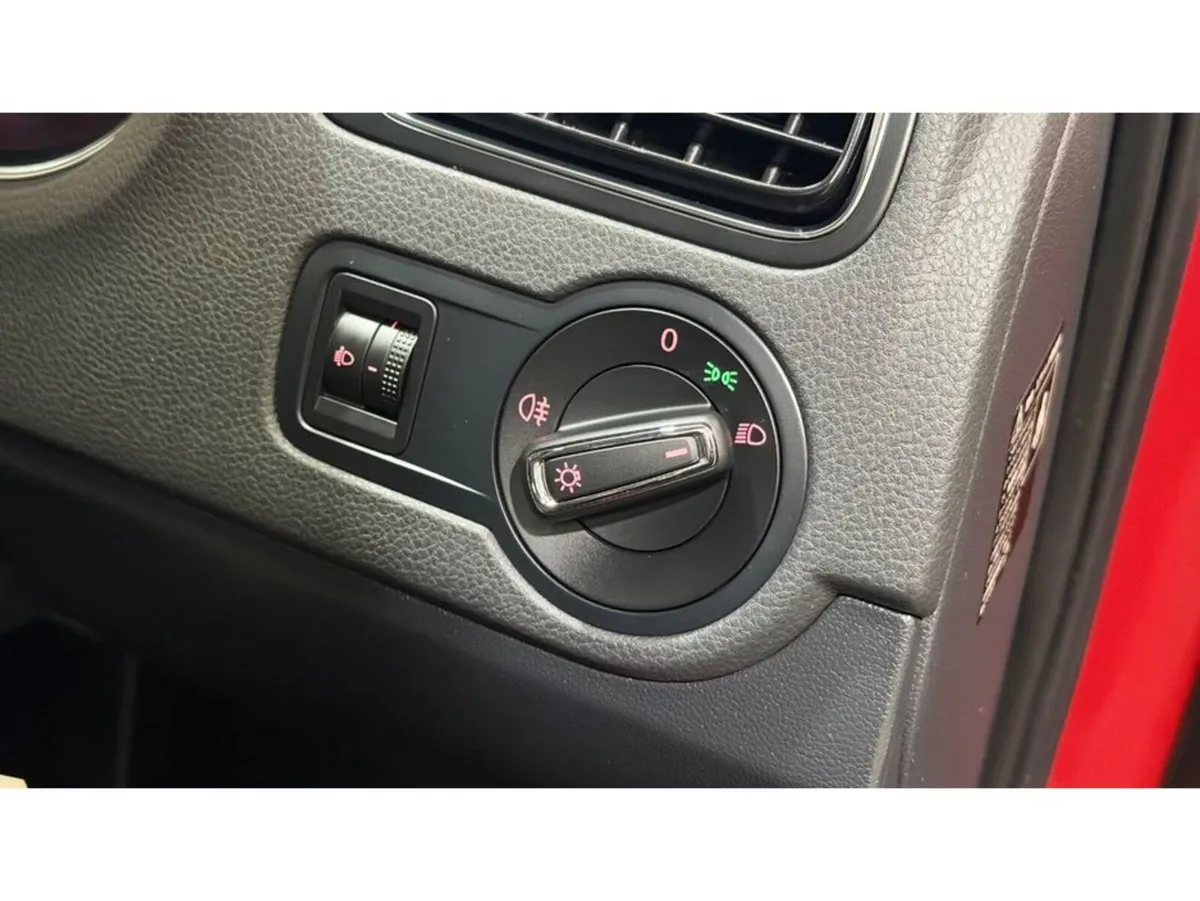 Volkswagen Polo Hatchback, Petrol, 2015, Red