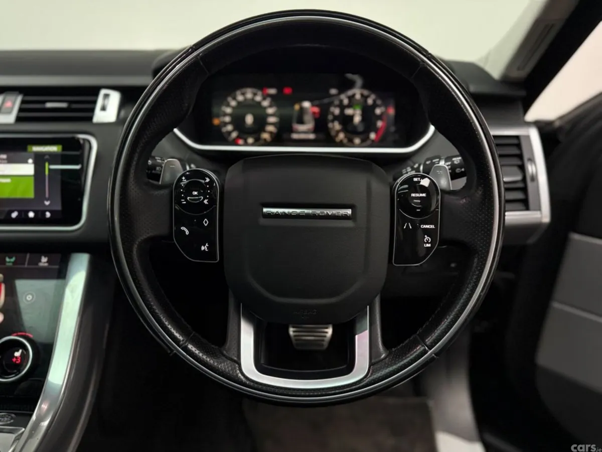 Land Rover Range Rover Sport SUV, Petrol Plug-in Hybrid, 2021, Black