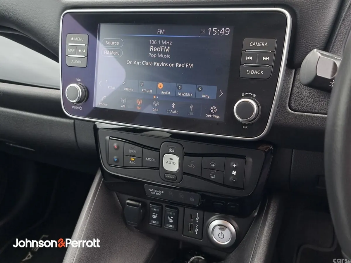 Nissan Leaf Hatchback, Electric, 2023, Red