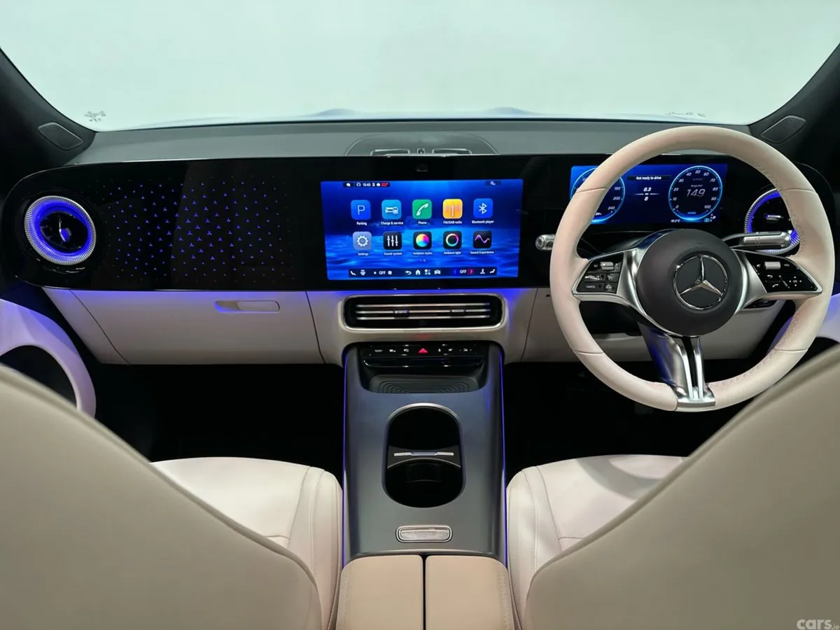 Mercedes-Benz GLB SUV, Electric, 2026, Blue