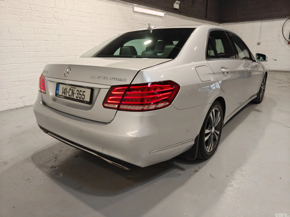 Mercedes-Benz E-Class Saloon, Diesel Hybrid, 2014, Silver