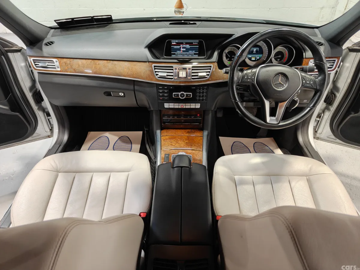 Mercedes-Benz E-Class Saloon, Diesel Hybrid, 2014, Silver