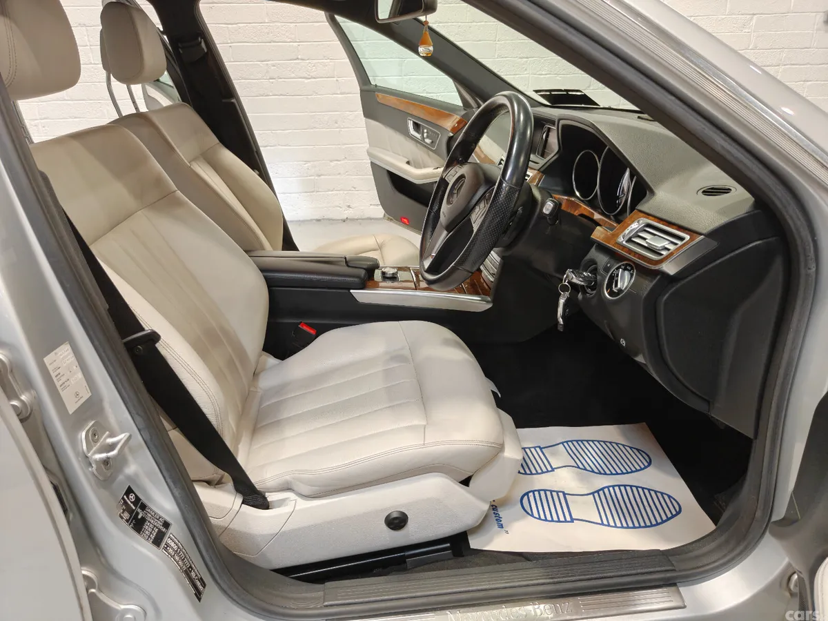 Mercedes-Benz E-Class Saloon, Diesel Hybrid, 2014, Silver
