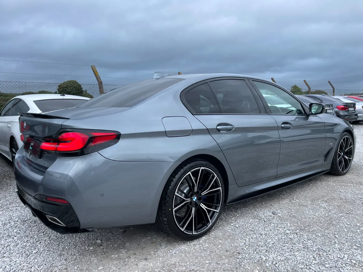 BMW 5-Series Saloon, Diesel, 2021, Blue