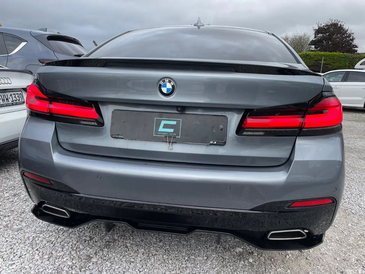 BMW 5-Series Saloon, Diesel, 2021, Blue