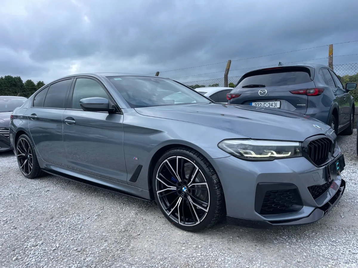 BMW 5-Series Saloon, Diesel, 2021, Blue