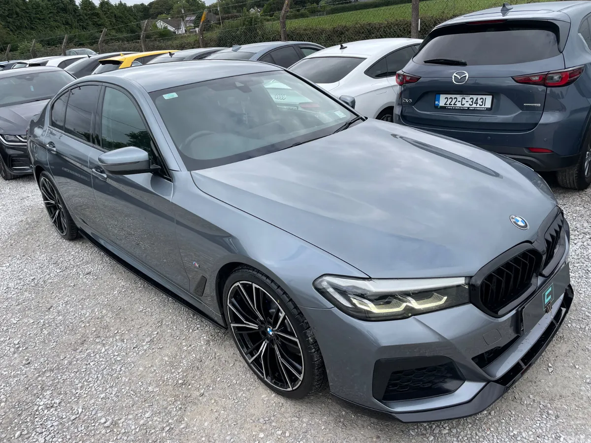 BMW 5-Series Saloon, Diesel, 2021, Blue