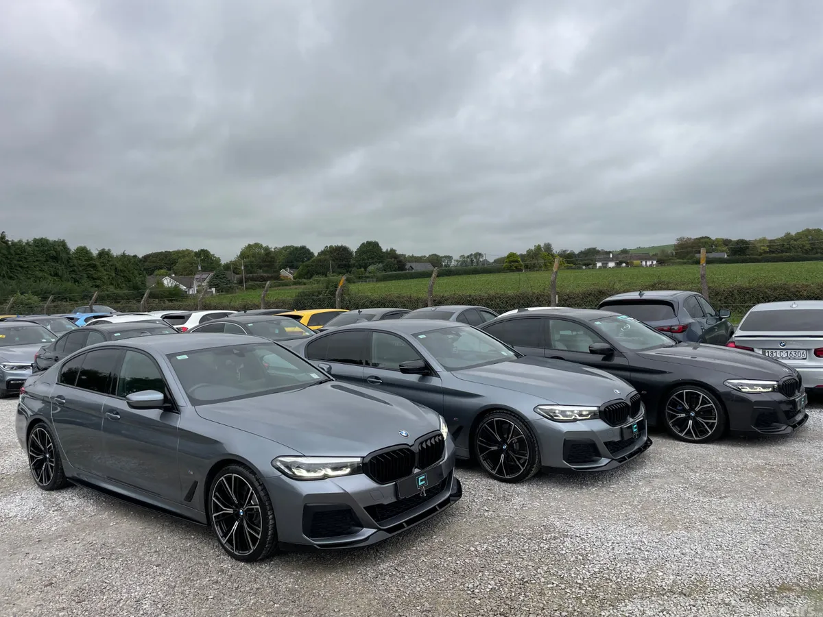 BMW 5-Series Saloon, Diesel, 2021, Blue