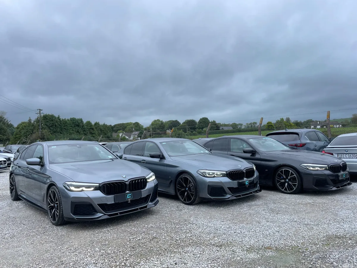 BMW 5-Series Saloon, Diesel, 2021, Blue