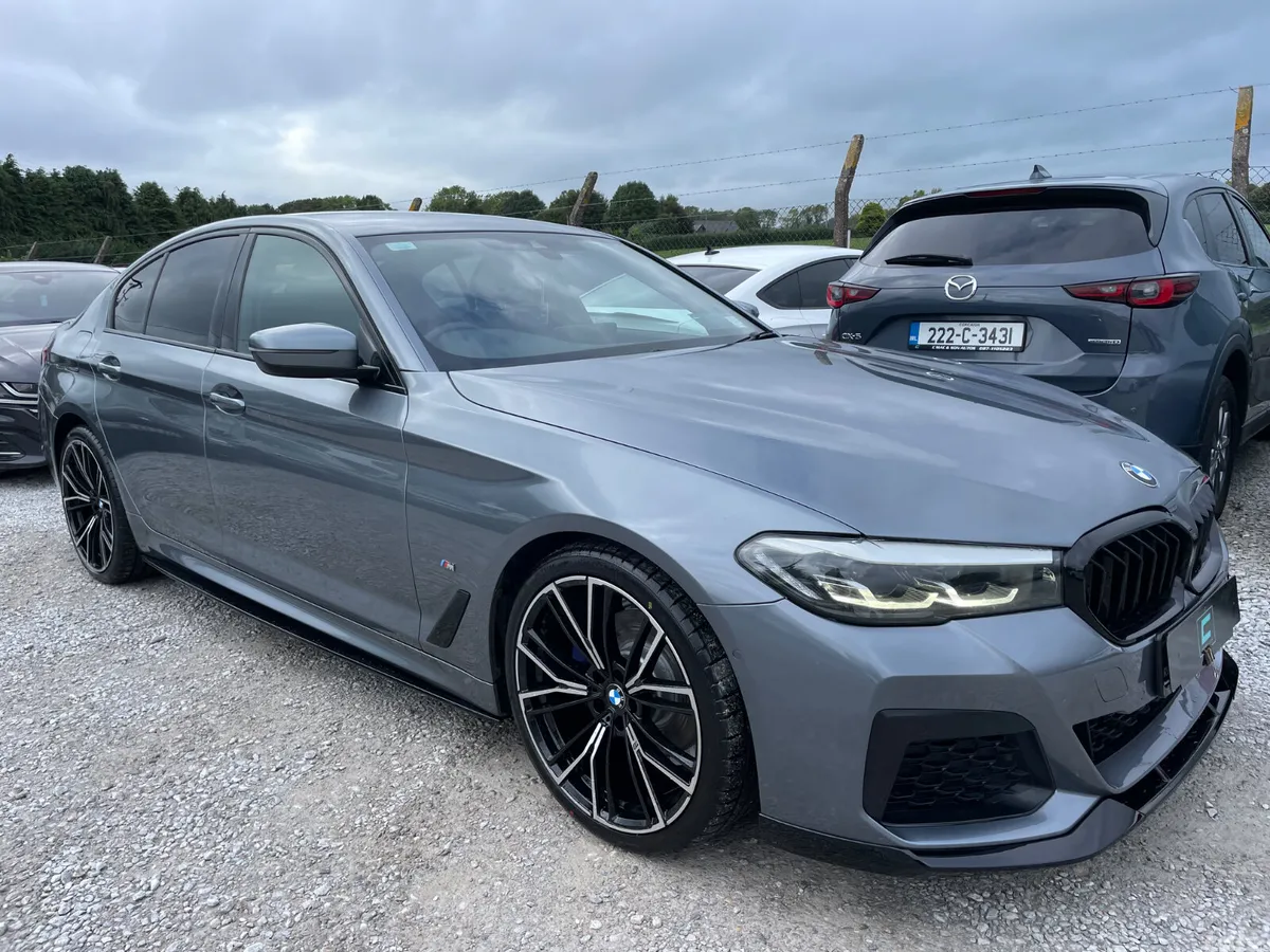 BMW 5-Series Saloon, Diesel, 2021, Blue