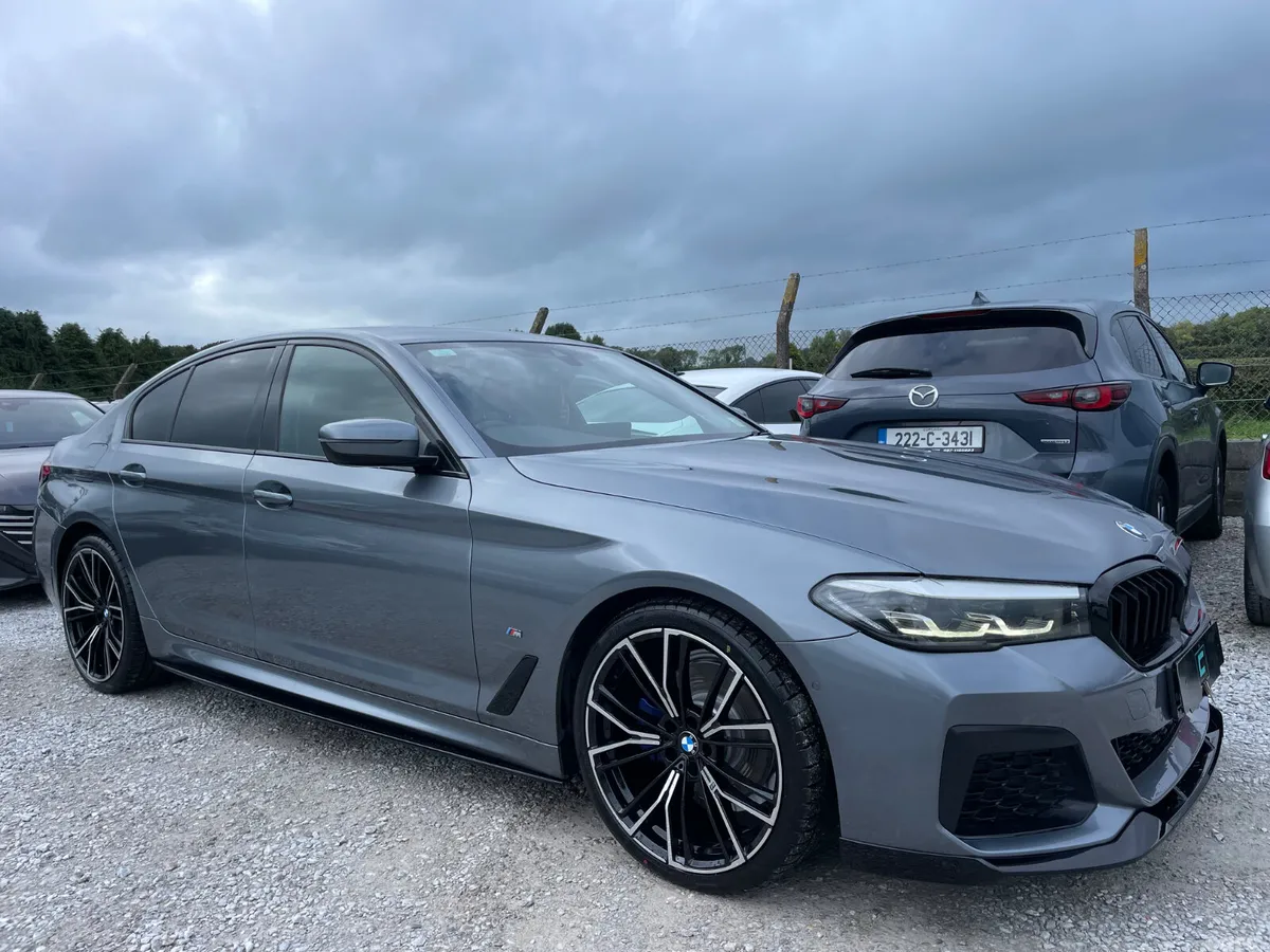 BMW 5-Series Saloon, Diesel, 2021, Blue