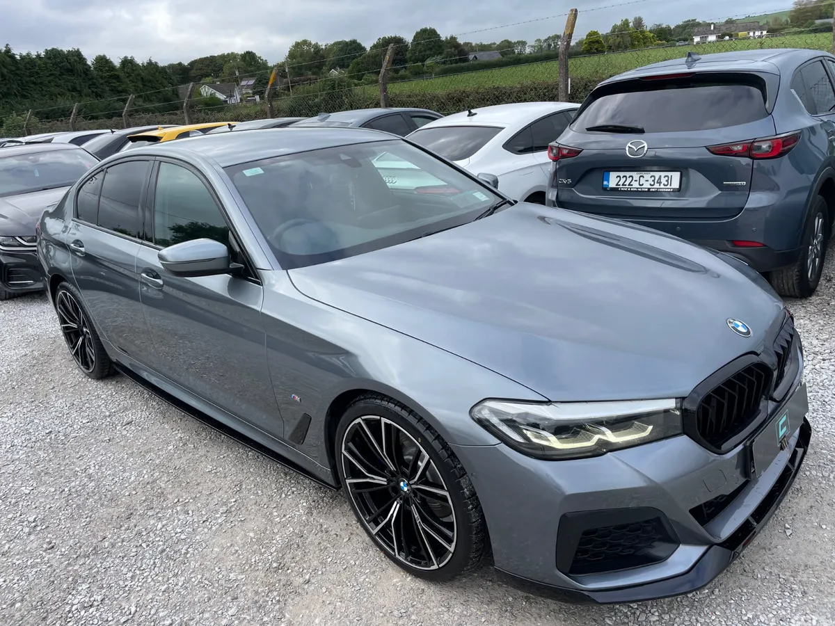 BMW 5-Series Saloon, Diesel, 2021, Blue