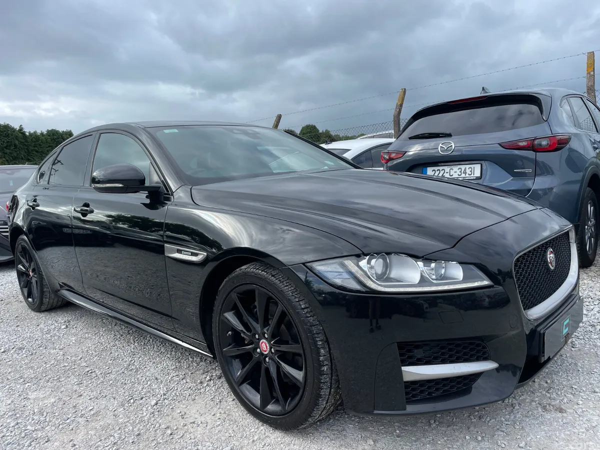 Jaguar XF Saloon, Diesel, 2017, Black