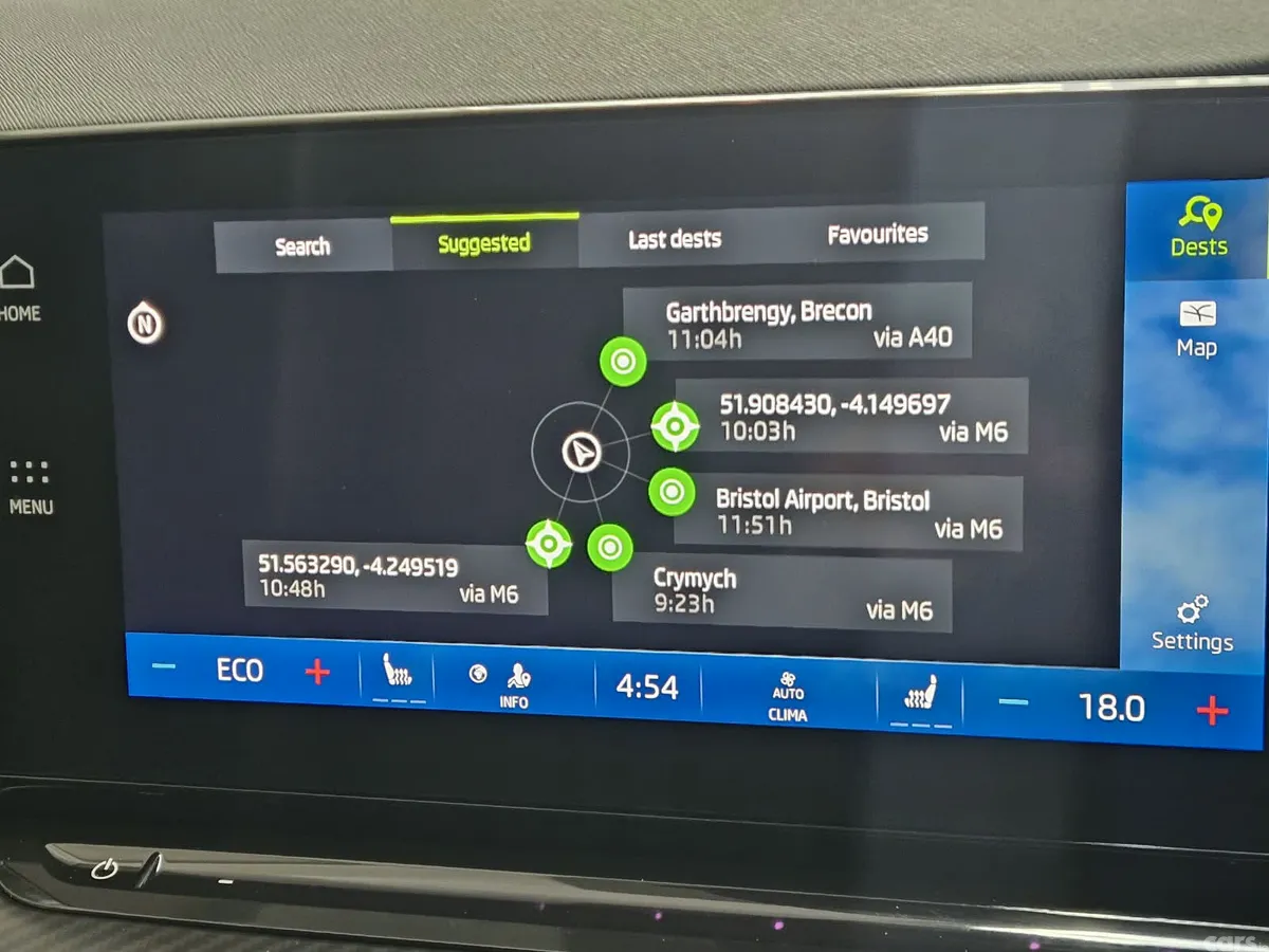 Skoda Octavia Estate, Petrol Hybrid, 2022, White