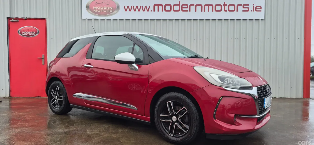 Citroen DS 3 Hatchback, Petrol, 2016, Red