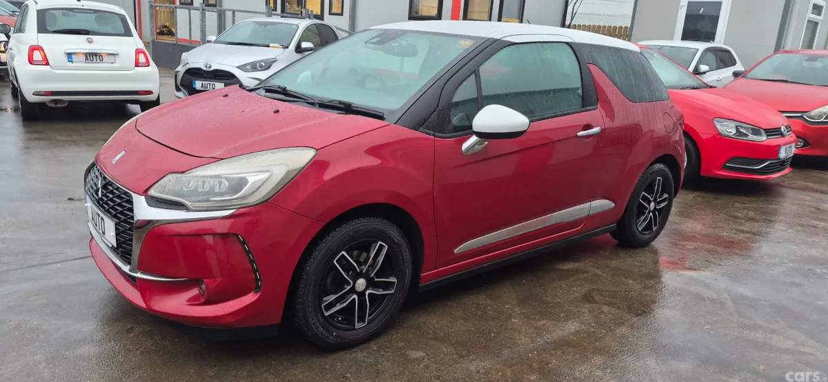 Citroen DS 3 Hatchback, Petrol, 2016, Red