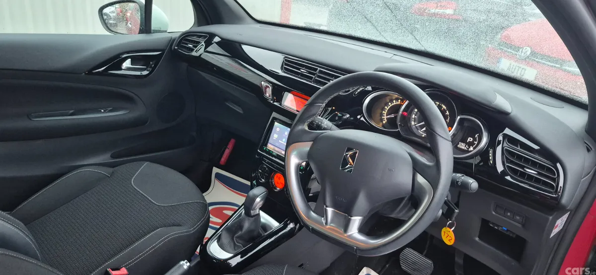 Citroen DS 3 Hatchback, Petrol, 2016, Red