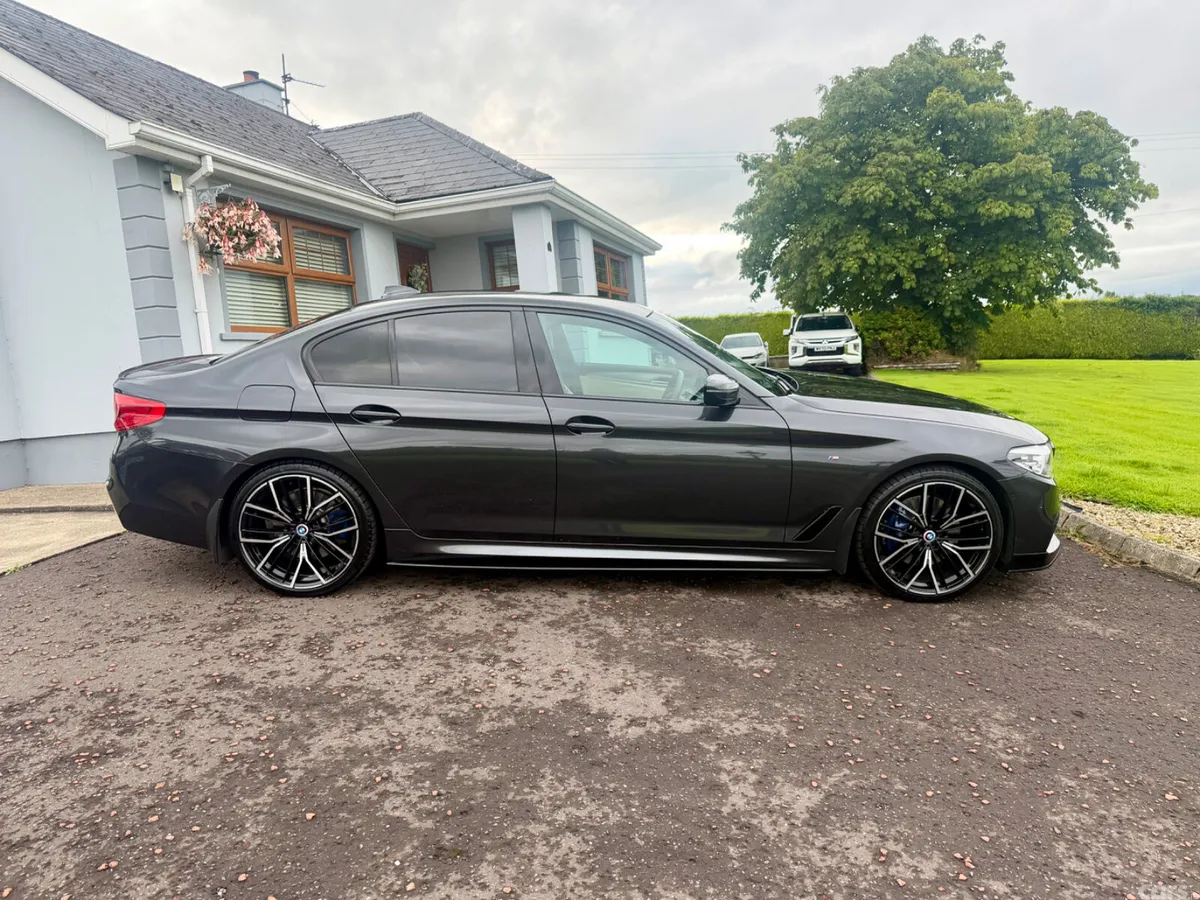 BMW 5-Series Saloon, Diesel, 2018, Grey