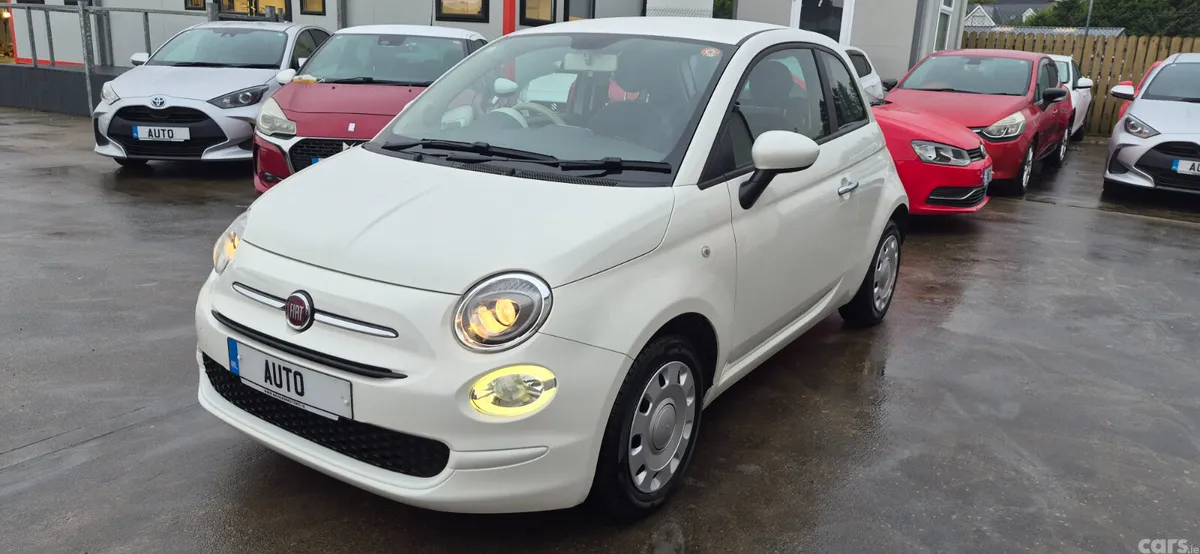 Fiat 500 Hatchback, Petrol, 2017, White