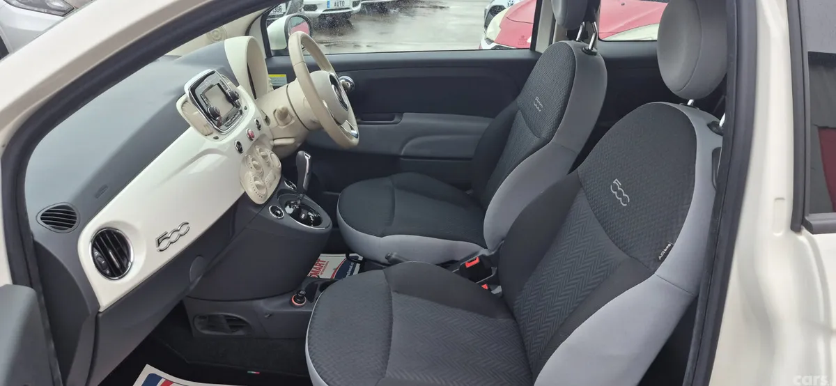 Fiat 500 Hatchback, Petrol, 2017, White